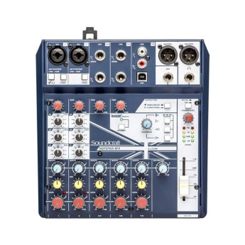 Mixer Soundcraft Notepad 8 (Chính Hãng)