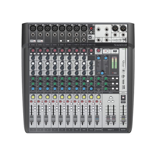 Mixer Soundcraft Signature 12 MTK (Chính Hãng)