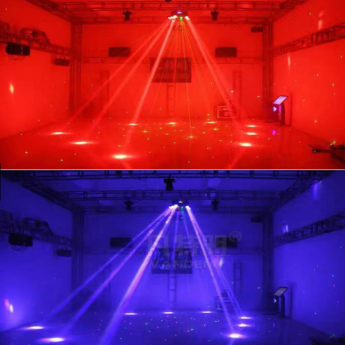 Đèn Moving 9 mắt lớn 3in1 (Chính Hãng)