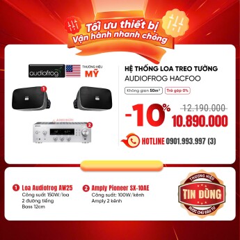 Hệ Thống Âm Thanh Cafe Audiofrog HACF00 (Chính Hãng)