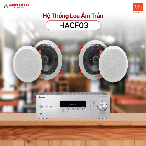 Hệ Thống Âm Thanh Cafe JBL HACF03 (Chính Hãng)
