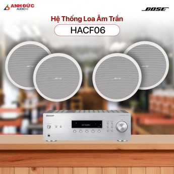 Hệ Thống Âm Thanh Cafe Bose HACF06 (Chính Hãng)