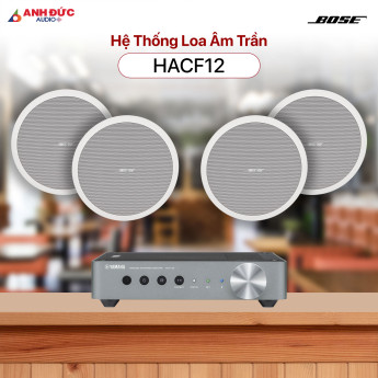 Hệ Thống Âm Thanh Cafe Bose HACF12 (Chính Hãng)
