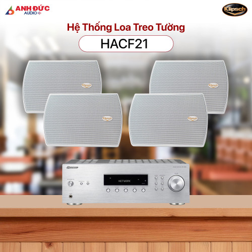 Hệ Thống Âm Thanh Cafe Klipsch HACF21 (Chính Hãng)