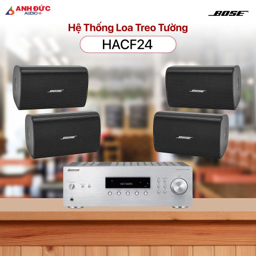 Hệ Thống Âm Thanh Cafe Bose HACF24 (Chính Hãng)