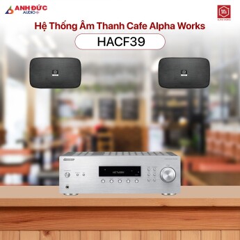 Hệ thống âm thanh cafe Alpha Works HACF39 (Chính hãng)