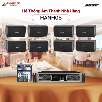 Hệ Thống Âm Thanh Nhà Hàng Bose HANH05 (Chính Hãng)