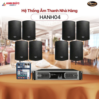 Hệ Thống Âm Thanh Nhà Hàng Klipsch HANH04 (Chính Hãng)