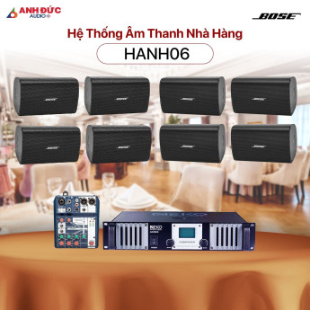 Hệ Thống Âm Thanh Nhà Hàng Bose HANH06 (Chính Hãng)