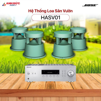 Hệ Thống Âm Thanh Sân Vườn Bose HASV01 (Chính Hãng)