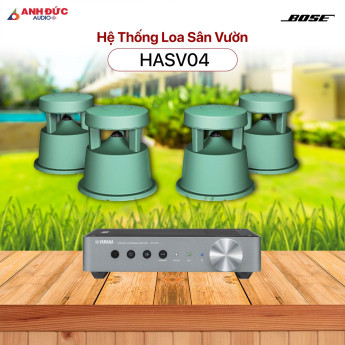 Hệ Thống Âm Thanh Sân Vườn Bose HASV04 (Chính Hãng)
