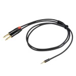 Dây tín hiệu 3.5mm ra 2 đầu 6 ly Proel CHLP170LU15 1.5M (Chính hãng)