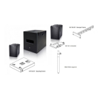 Giá đỡ loa U.Bracket SE Audiotechnik M-F3A UB | Black (Chính Hãng)