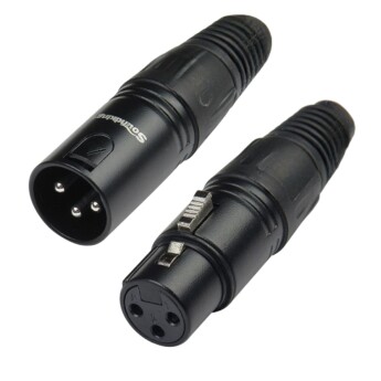 2 Đầu Giắc Canon cái Soundking CA117 (Chính hãng)