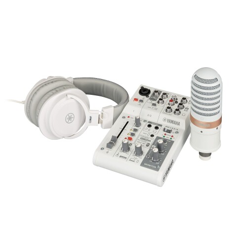 Bộ livestream Yamaha AG03MK2 LSPK | White (Chính hãng)