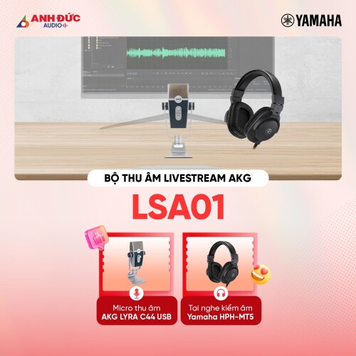 Bộ thu âm livestream AKG LSA01 (Chính hãng)