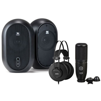 Loa JBL ONE Series 104 + Micro AKG P120 + Tai nghe AKG K52 (Chính Hãng)