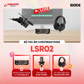Bộ thu âm livestream Rode LSR02 (Chính hãng)
