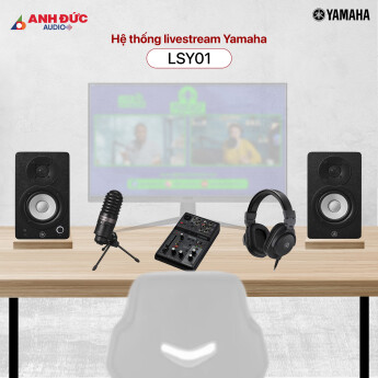 Bộ thu âm livestream Yamaha LSY01 | Black (Chính hãng)