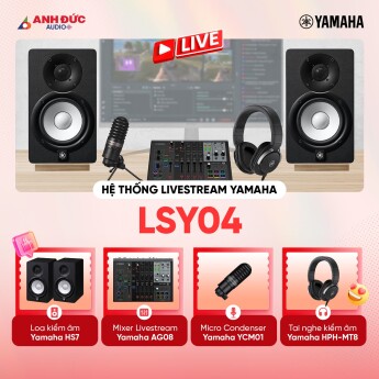 Bộ thu âm livestream Yamaha LSY04 | Black (Chính hãng)