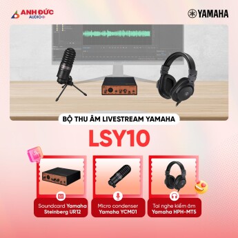 Bộ thu âm livestream Yamaha LSY10 | Black (Chính hãng)