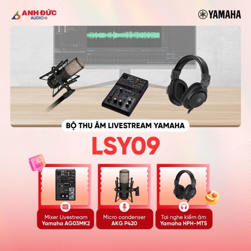 Bộ thu âm livestream Yamaha LSY09 (Chính hãng)