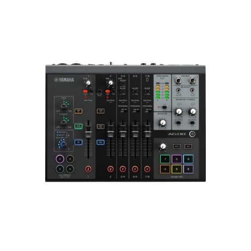 Mixer Livestream Yamaha AG08 | Black (Chính hãng)