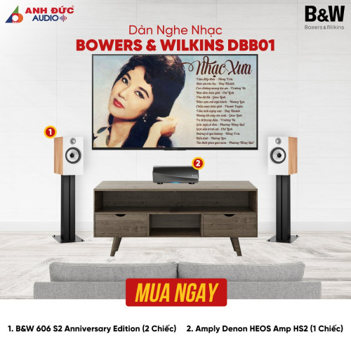Dàn Nghe Nhạc B&W DBB01 (Chính Hãng)