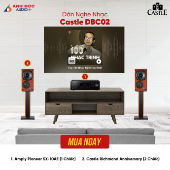 Dàn Nghe Nhạc Castle DBC02 (Chính hãng)