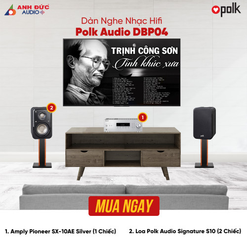 Dàn Nghe Nhạc Polk Audio DBP04 (Chính hãng)