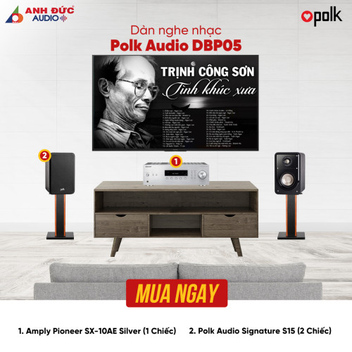 Dàn Nghe Nhạc Polk Audio DBP05 (Chính hãng)