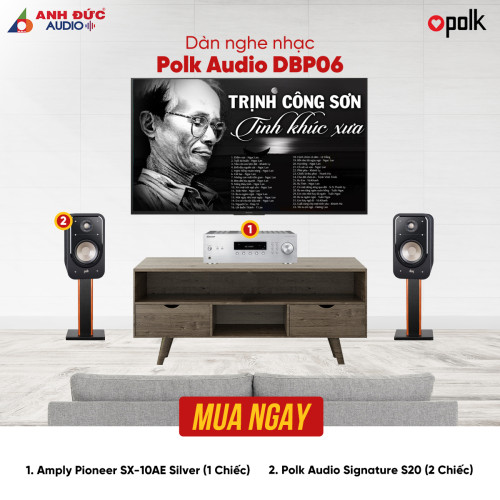 Dàn Nghe Nhạc Polk Audio DBP06 (Chính hãng)