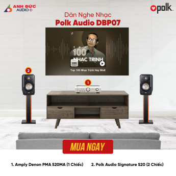 Dàn nghe nhạc Polk Audio DBP07 (Chính hãng)