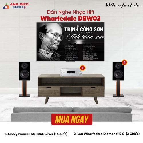 Dàn Nghe Nhạc Wharfedale DBW02 (Chính hãng)