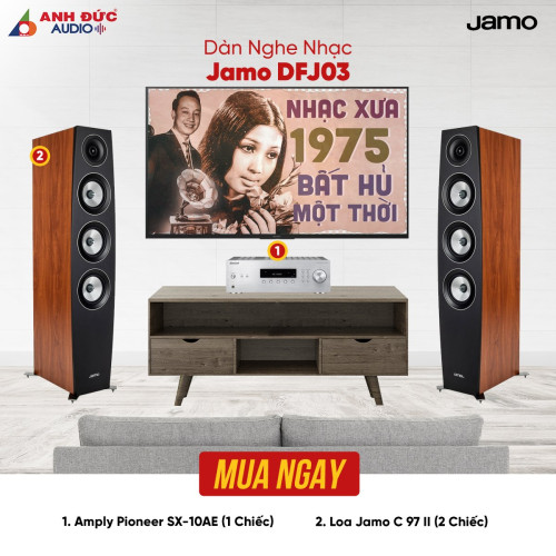 Dàn nghe nhạc Jamo DFJ03 (Chính Hãng)