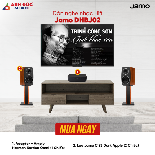 Dàn nghe nhạc Jamo DHBJ02 (Chính hãng)
