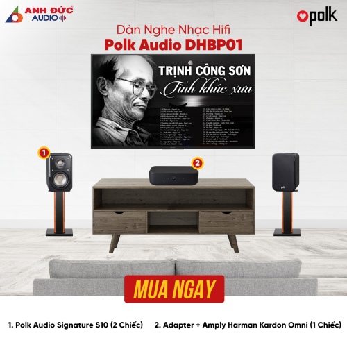 Dàn Nghe Nhạc Polk Audio DHBP01 (Chính hãng)