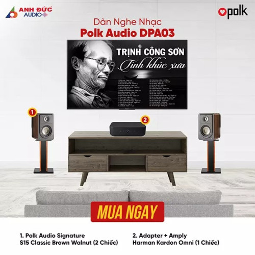 Dàn Nghe Nhạc Polk Audio DHBP02 (Chính Hãng)