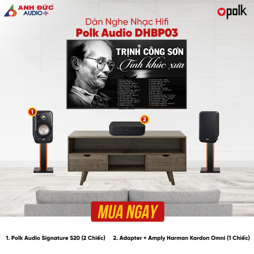 Dàn Nghe Nhạc Polk Audio DHBP03 (Chính hãng)