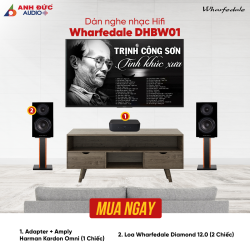 Dàn Nghe Nhạc Wharfedale DHBW01 (Chính Hãng)