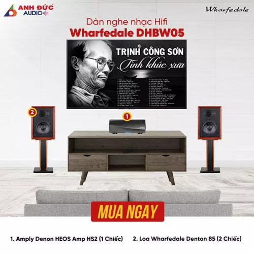 Dàn Nghe Nhạc Wharfedale DHBW05 (Chính hãng)