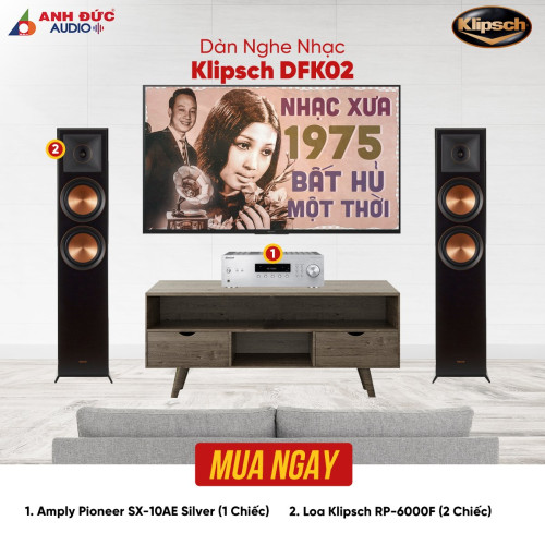 Dàn Nghe Nhạc Klipsch DFK02 (Chính Hãng)