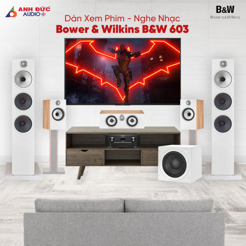Dàn Xem Phim Nghe Nhạc B&W 603 (Chính Hãng)