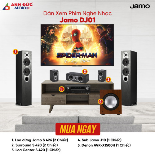 Dàn Xem Phim Nghe Nhạc Jamo DJ01 (Chính Hãng)