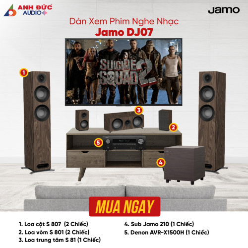 Dàn Xem Phim Nghe Nhạc Jamo DJ06 (Chính Hãng)