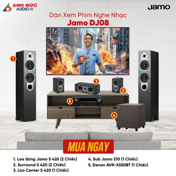 Dàn Xem Phim Nghe Nhạc Jamo DJ08 (Chính Hãng)