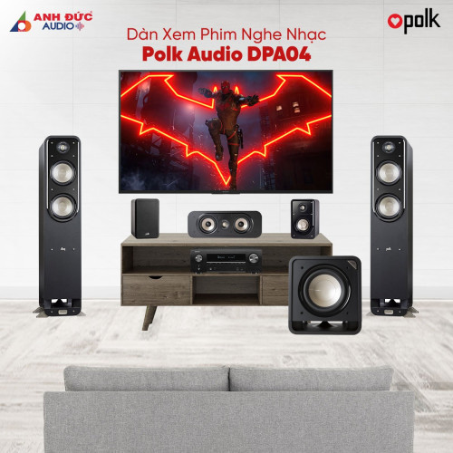 Dàn Xem Phim Nghe Nhạc Polk Audio DPA04 (Chính Hãng)