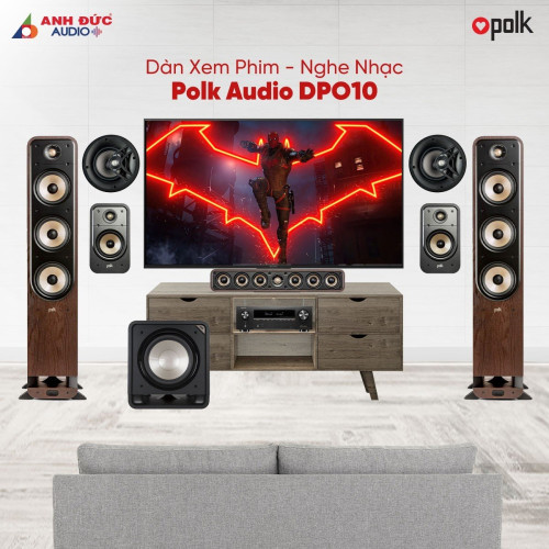 Dàn Xem Phim Nghe Nhạc Polk Audio DPO10 (Chính Hãng)