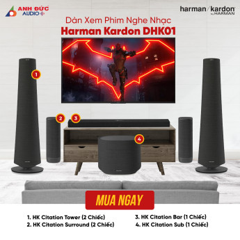 Dàn Xem Phim Nghe Nhạc Harman Kardon DHK01 (Chính Hãng)