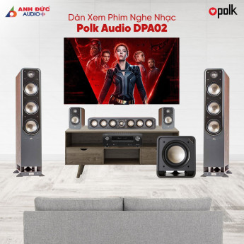 Dàn Xem Phim Nghe Nhạc Polk Audio DPA02 (Chính Hãng)